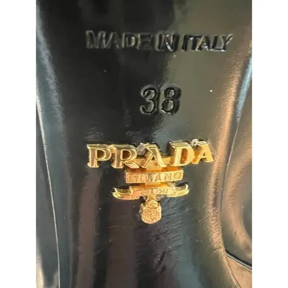 PRADA $950 Platform 4” Pumps